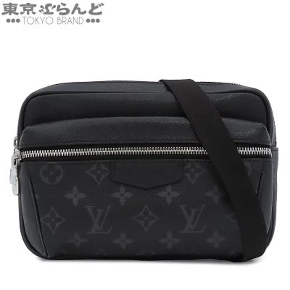Louis Vuitton Bum bag Outdoor Taigarama Monogram Eclipse Black Noir Black